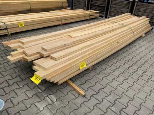 Fichtenplanken/Balken-Mixpaket bis zu 4880 mm (60x)