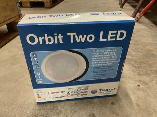 Tegral Orbit Two CTBH12WH oprawa LED montowana na powierzchni (4x)