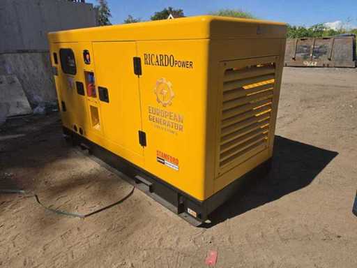 2026 European Generator Solutions EM-184G 35kVA 3-Phasen-Notstromgenerator