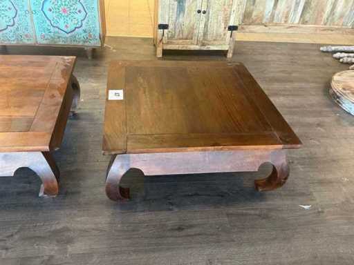 Houten Salontafel (2x)