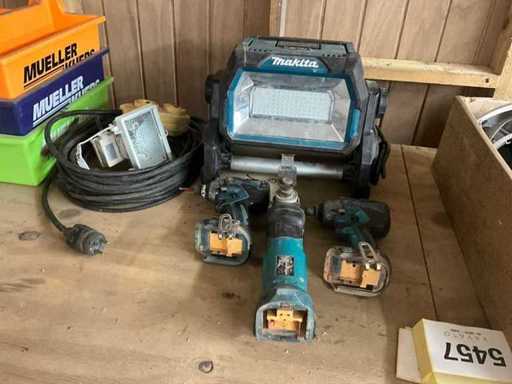 Partij Makita toestellen (4x)