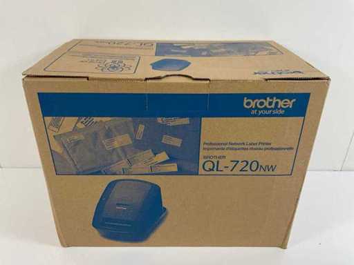 Brother (QL-720NW), Stampante Professionale di Etichette di Rete (Nuova) (2x)