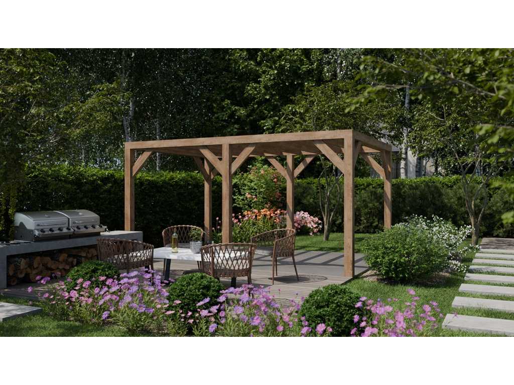 Pergola Douglas 4x3m