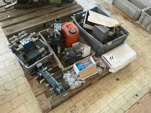 Machinery, spare parts and warehouse stocks