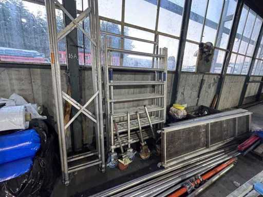 Aluminium Rolsteiger 3,4 meter hoog