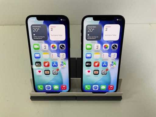 Apple iPhone 12 - 64 Go - Noir (2x)