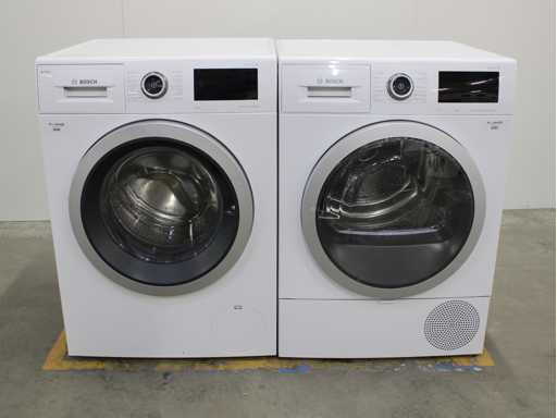 Serie Bosch|6 lavatrice i-Dos EcoSilence Drive & Serie Bosch|6 asciugatrice a condensazione autopuliente