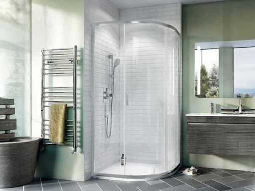 Crosswater 900 x 900mm Kai 6 Quadrant Single Door