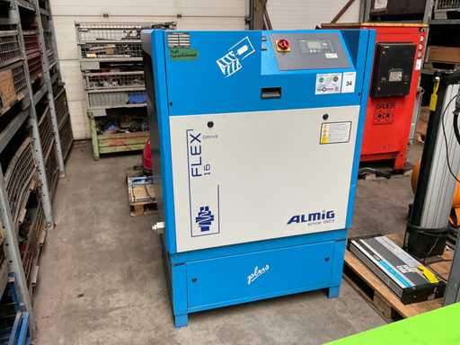 2007 Almig Flex 16 Schroefcompressor