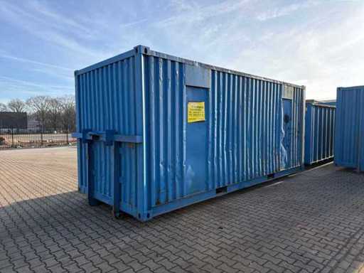 Récipient de matériau à crochet / contenant de stockage