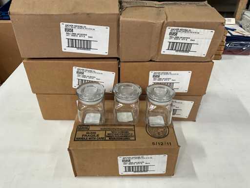 Anchor Hocking Emma Stock jar glass (42x)