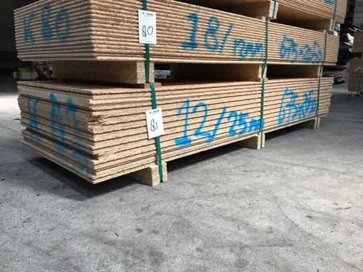 Fogli OSB 25mm 675x2050mm