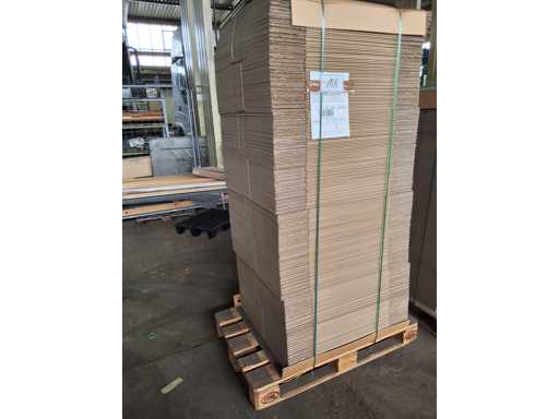   Pallet cardboard boxes