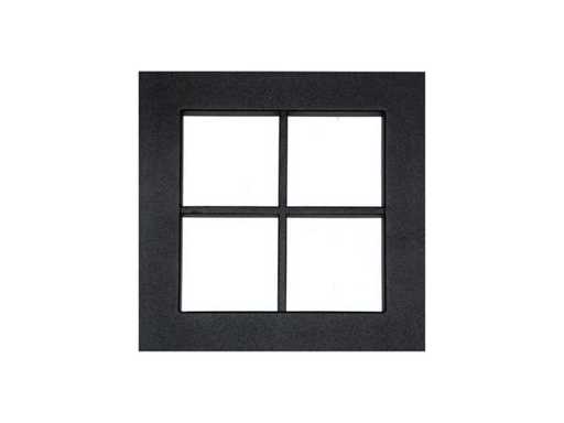 Porthole – black powder coating