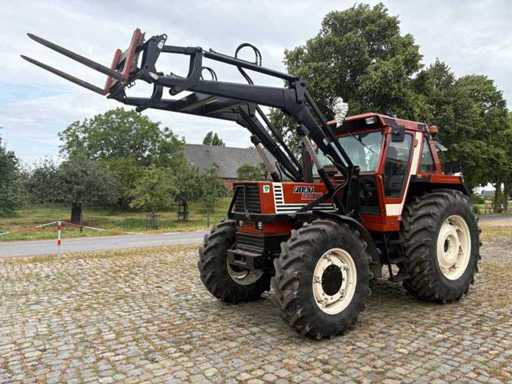 Fiat Trattori - 1380 DT Oldtimer - 1981 - H-Plate – BAAS Front Loader – Restaurado