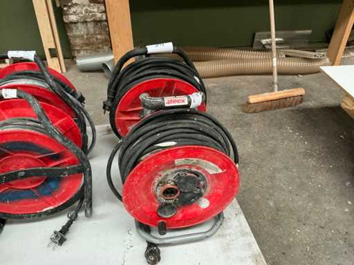 4Tecx en Kelfort Verlengkabelhaspel (2x)