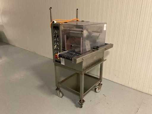 Machine à enrober au chocolat Dedy 220, acier inoxydable