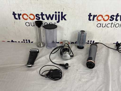 Remington AS8810 Föhnborstel | Braun 9510s Scheerapparaat | Tristar MX-4828 Grillplaat