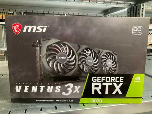 MSI Geforce RTX 3070 Videokaart