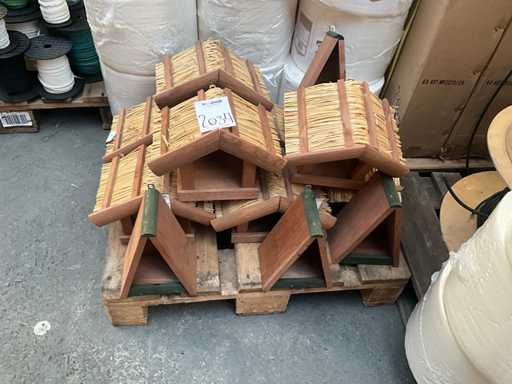 Vogelhuisjes (12x)