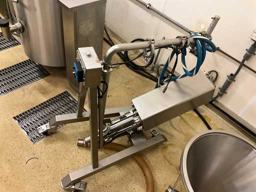 Machine de remplissage mobile en acier inoxydable STECK