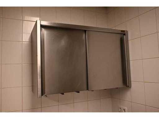 Van 't Wout Stainless Steel Wall Cabinet