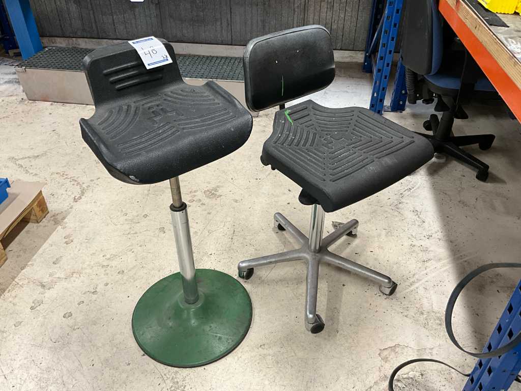 Workshop stool (2x)