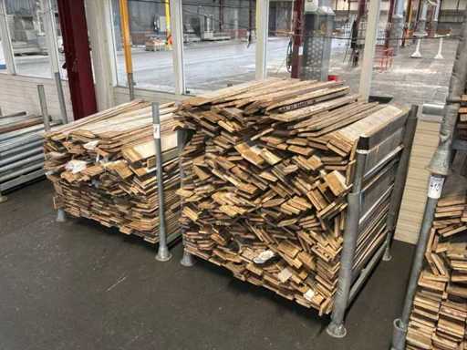 Serie de scânduri de lemn (2x)