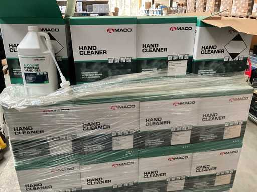 Maco Alcoline hygiënische handgel 4 liter met pomp (47x)