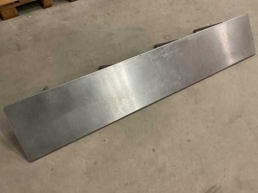 190x35cm RVS wandschap