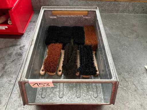 Formi open-fronted storage box with contents