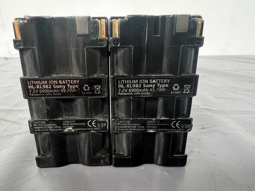 SONY - HL-XL982 - Batteries Lithium (2x)