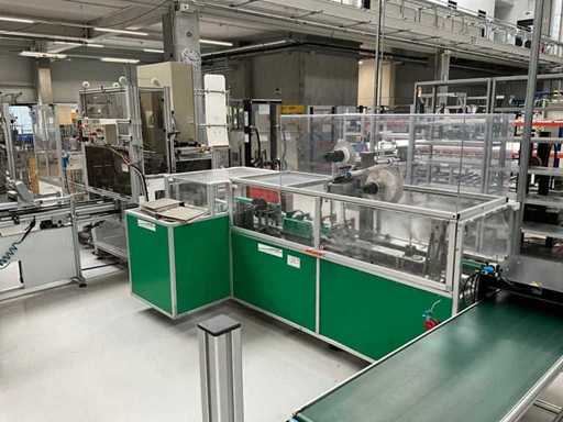 NORMPACK - NCWB97090 - Sistema automatico di montaggio e confezionamento dei cartoni con sistema di incollaggio a caldo