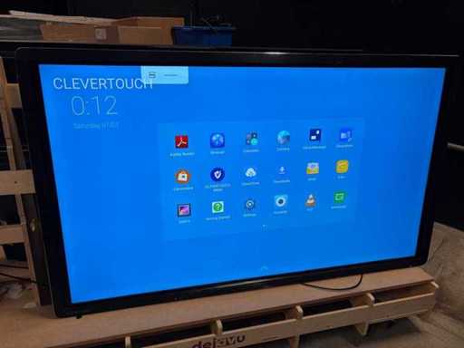 Clevertouch Plus 5e génération 2019 écran tactile interactif 75"
