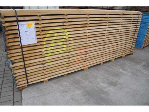 2,04 m³ Eiken planken 30mm