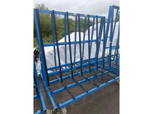 - Glass Transport Trolleys - - Window Frame Castors Glass Transport Trolleys Transport Trolleys