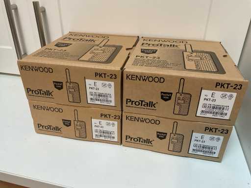 Kenwood PKT-23 Licentievrije Portofoon (4x)