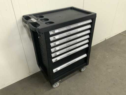 SG tools - 7 laden incl 257 pcs - Gereedschapswagen