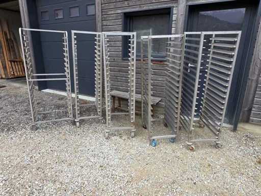 Scări pentru patiserie (5 ori)