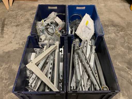 Partia materiałów instalacyjnych