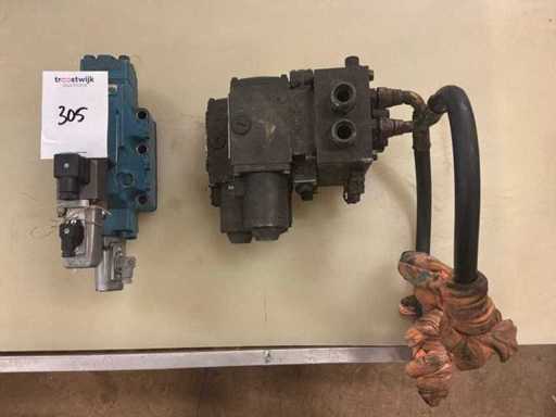 Vickers / Rexroth Porportioneel valve ISO 4401 Hydro unit (2x)