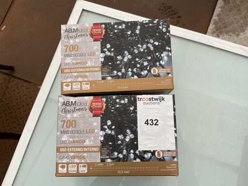 BLUTGRUPPE. M Idee. Innen- / Außenbereich, Weihnachts-LED-Beleuchtung. (2x)