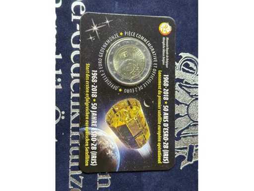 2€ Coincard Belgio 2018