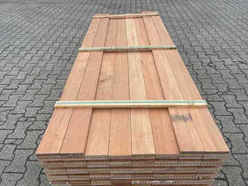 Mandioqueira Decking Boards 4000x120x21mm (64x)