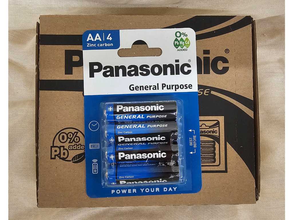 Panasonic - AA Batterijen - 48 Stuks Batterij - Grootverpakking