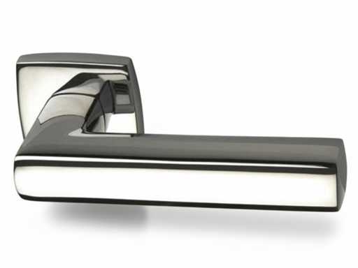 Poignée de porte en laiton Foresti Suardi Ensemble de poignées de porte en acier inoxydable - 480a.c