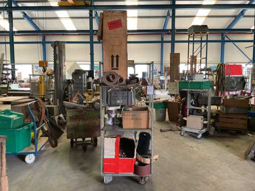 Lote de varios papeles de lija