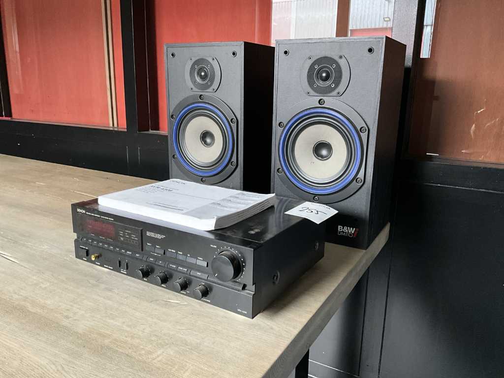 Denon DRA-425R Receiver with speakers