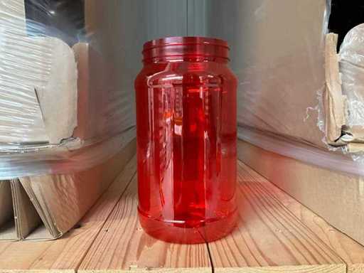 Obeck Dose 100 SP400 PET rood transparant 2000ml (7968x)