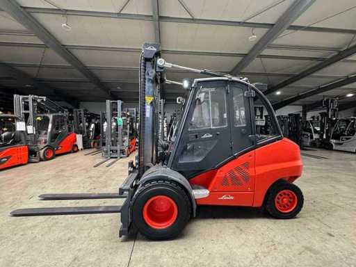 2008 Linde H50D 5.000kg 3.+4.Ventil Gabelversteller 187cm Dieselstapler Gabelstapler 13.099 Stunden
